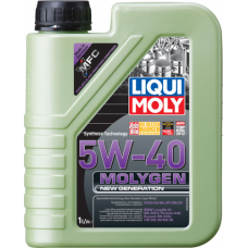 Масло моторное LIQUI-MOLY SAE  5W40 Molygen New Generation   1 л 9053 cинтетическое (9053)