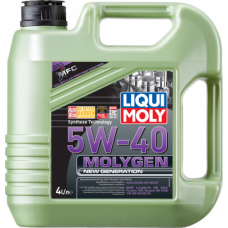 Масло моторное LIQUI-MOLY SAE  5W40 Molygen New Generation   4 л 9054 cинтетическое (9054)