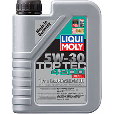 Масло дизельное LIQUI-MOLY SAE  5W30 Top Tec 4200 Diesel   1 л. 2375 cинтетическое (2375)