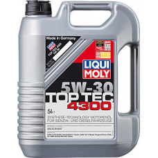 Масло моторное LIQUI-MOLY SAE  5W30 Top Tec 4300   5 л. 8031 cинтетическое (8031)