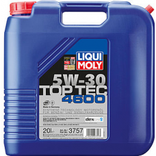 Масло моторное LIQUI-MOLY SAE  5W30 Top Tec 4600  20 л 3757 синтетическое (3757)