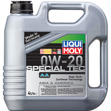 Масло моторное LIQUI-MOLY SAE  0W20 Special Tec AA  4 л 8066 cинтетическое (8066)