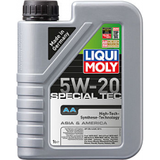 Масло моторное LIQUI-MOLY SAE  5W20 Special Tec AA  1 л 7620 cинтетическое (7620)