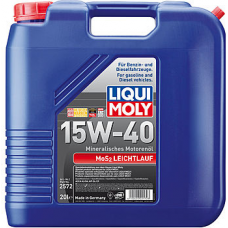 Масло моторное LIQUI-MOLY SAE 15W40 MoS2 Leichtlauf  20 л 2572 минеральное (2572)