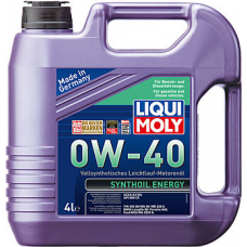 Масло моторное LIQUI-MOLY SAE  0W40 Synthoil Energy   4 л 7536 cинтетическое (7536)