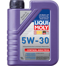 Масло моторное LIQUI-MOLY SAE  5W30 Synthoil High Tech   1 л 9075 cинтетическое (9075)