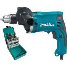 Дрель ударная сетевая MAKITA HP 1630 КX 2 односкоростная (178701)