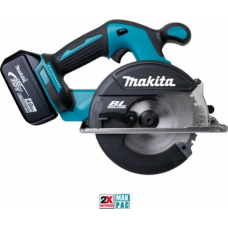 Пила циркулярная аккумуляторная MAKITA DCS 551 RMJ с бесщеточным двигателем (184088)