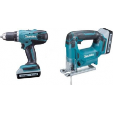 Набор аккумуляторного инструмента MAKITA DK 18298 X 1 2 предмета (185659)