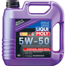 Масло моторное LIQUI-MOLY SAE  5W50 Synthoil High Tech   4 л 9067 cинтетическое (9067)