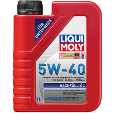 Масло доливочное LIQUI-MOLY SAE  5W40 Nachfull Oil 1 л 8027 cинтетическое (8027)