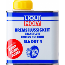 Тормозная жидкость LIQUI-MOLY Bremsenflussigkeit SL6 DOT-4 0,5 л 3086 (3086)