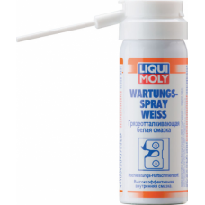 Грязеотталкивающая белая смазка LIQUI-MOLY Wartungs-Spray weiss 0,05 л. 7556 (7556)