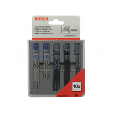 Наборы пилок BOSCH Professional из 10 пилок по мет (0607010147)